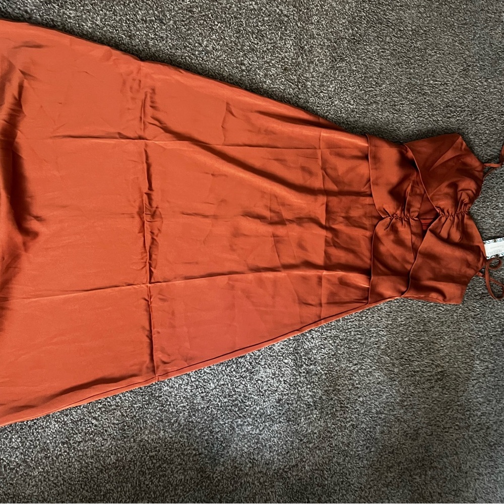 Nasty Gal Terracotta Dress